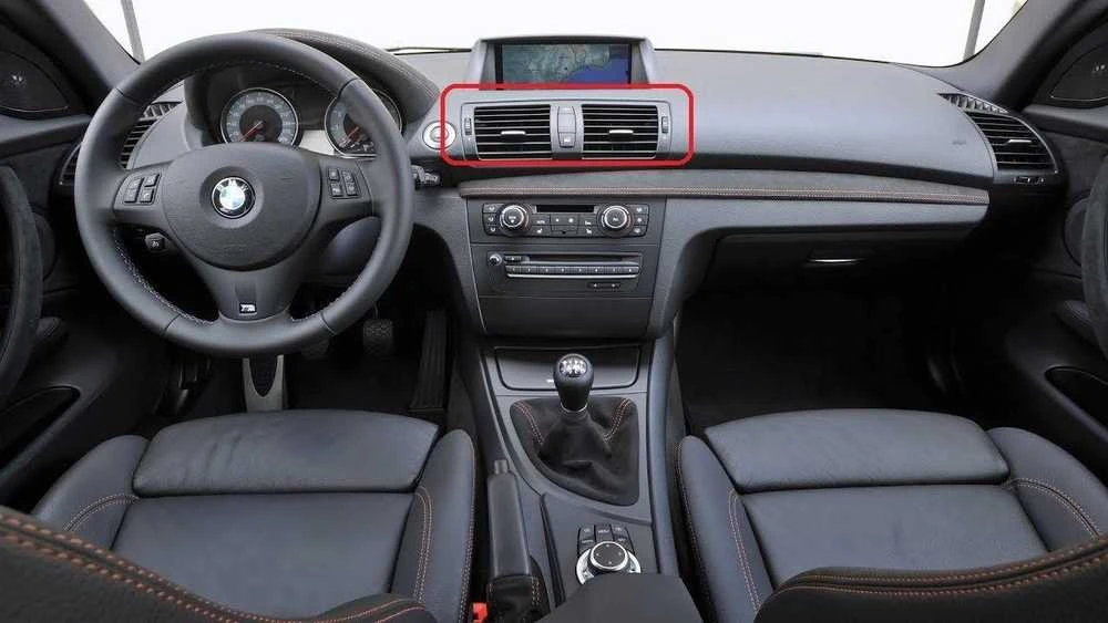 Šviežio Oro Angos Grotelė BMW E81 E87 E88 E82 2006 2013 Originalus 64227059189