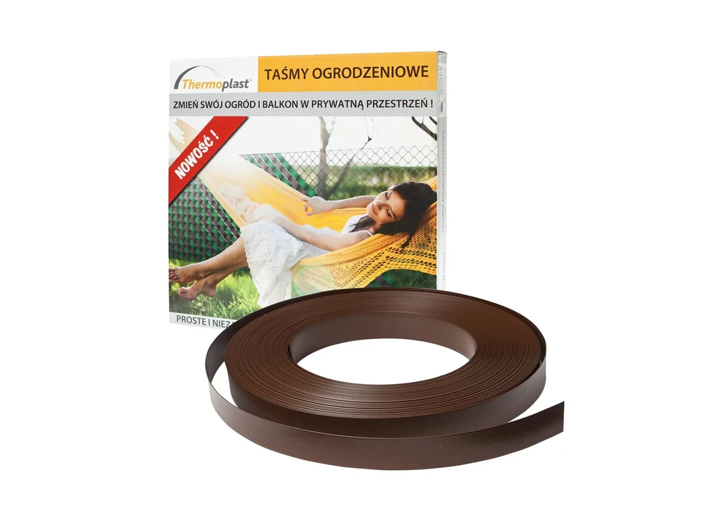 Thermoplast Tvoros juosta Classic 4,75cmx50m, ruda, Polipropilėnas 790 gr./m²