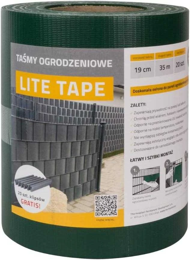 THERMOPLAST Tvoros juosta LITE 19cmx35m, žalia, polipropilenas, 450 gr./m²