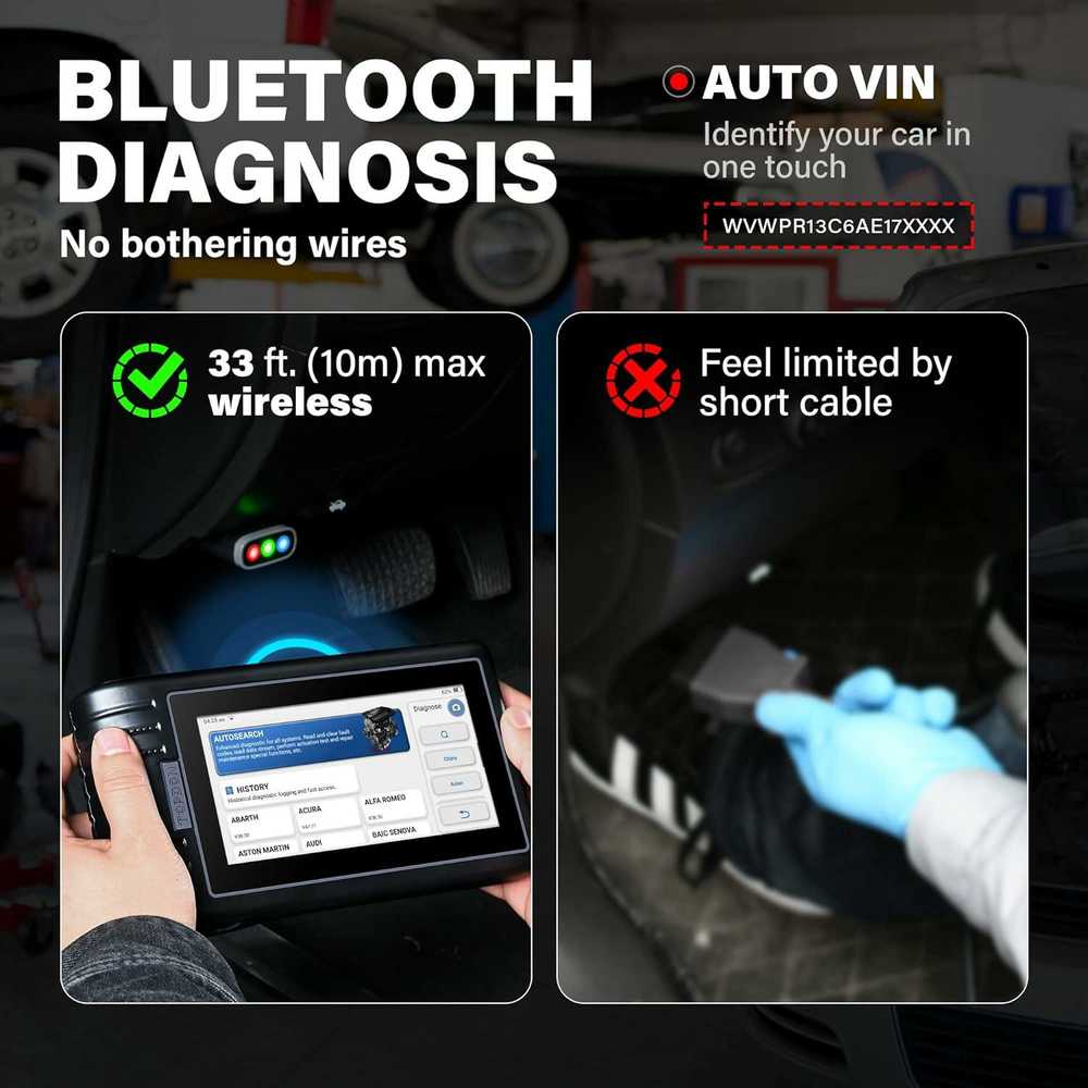 "TOPDON ArtiDiag800 BT" - OBD2 akumuliatoriumi valdomas diagnostikos prietaisas, skirtas visoms transporto priemonėms, automobiliams, turintis išsamią sistemos diagnostiką ir 28 aptarnavimo funkcijas, nuolatinis atnaujinimas internetu, belaidis ryšys
