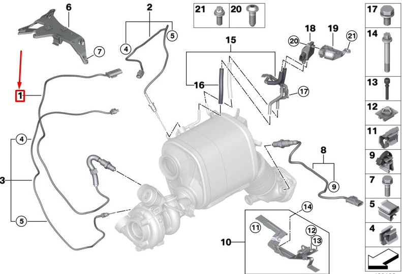 Tourmax BMW E90 M3 E92 M3 E93 M3 Aušinimo Sistemos Šilumnešio Vamzdelio Ventilio Vamzdis 17127555251 17127555252