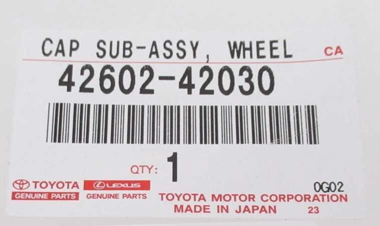 "Toyota" 2013-2015 RAV4 17" ratų dangtelis originalus 426020R020