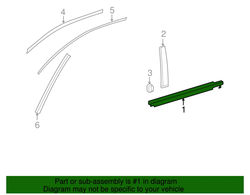 Toyota 4Runner 2010 2024 Kairysis Vairo Variklio Juostos Apdangalas Originalus 7571235011