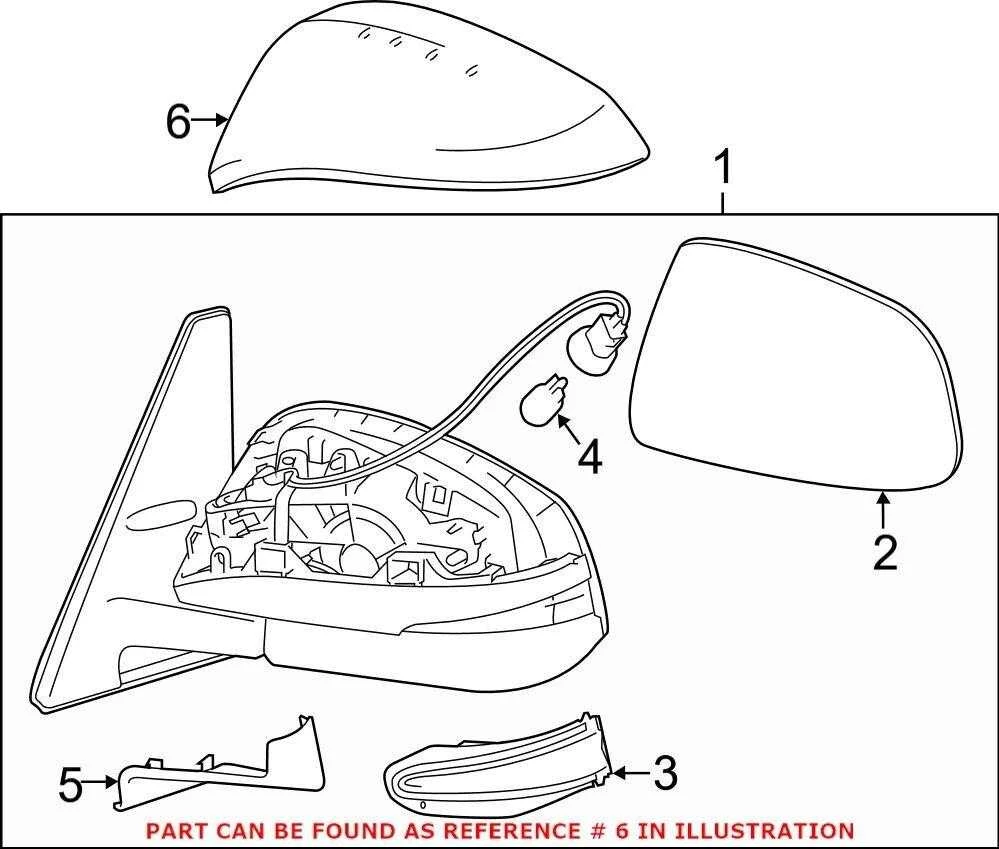 Toyota 4Runner 2013 2022 Išorinio Veidrodžio Uždangos Originalus 8791542160C4