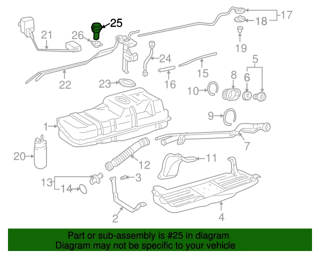 Toyota 4Runner Tacoma 2000 2001 2002 2004 Originalus 7739035010