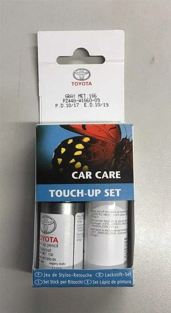 TOYOTA Atsarginės dažų rinkinys Sidabrinis 1F7 Originalus