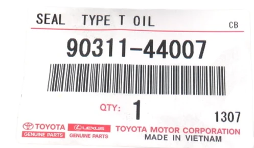 "Toyota" diferencialo krumpliaračio sandariklis Originalus 9031144007