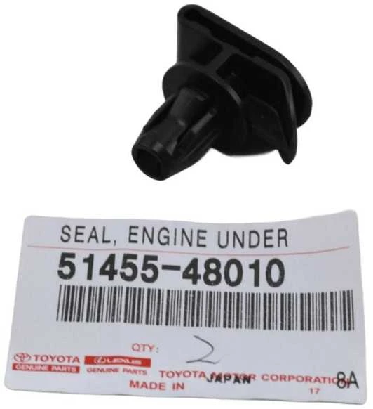Toyota Highlander Sienna Venza Radiator Support Splash Shield Seal Originalus 514550E010