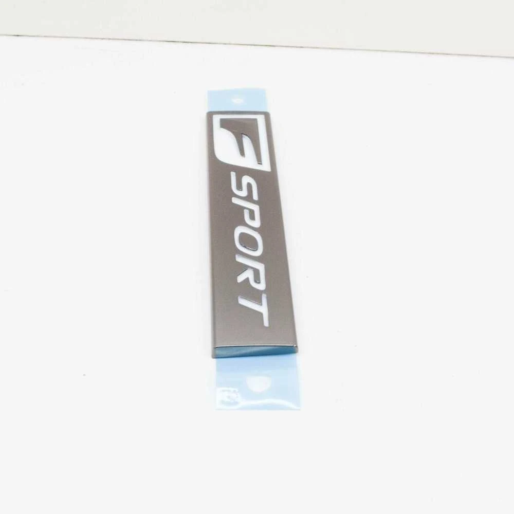 Toyota Lexus originalus bagažinės F-Sport pavadinimo plokštelės emblema nauja 4 3/4\" x 1\"