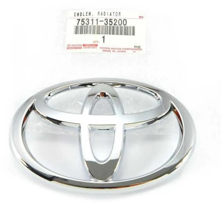 TOYOTA RAV4 XA20 Priekinis Radiatoriaus Grotelės Emblema 7531135200 NAUJA ORIGINALI