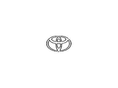 Toyota Sienna 2006-2010 Toyota 75301AE010 Priekinis grotelių emblema