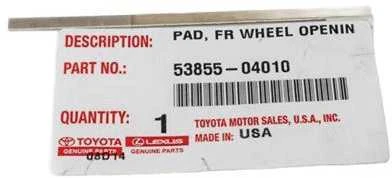 Toyota Tacoma 2015 2023 Ratlankio Angos Gomelė Originalus 5385504010