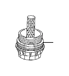 TOYOTA variklio alyvos filtro dangtelis 1562038010 156200S010