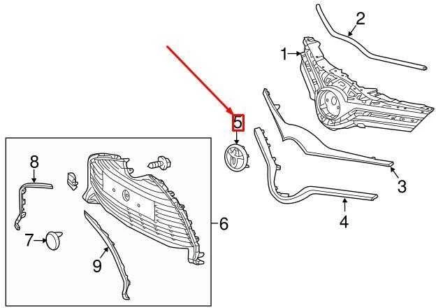TOYOTA YARIS XP150 priekinės radiatoriaus grotelės emblema originali 7531102140