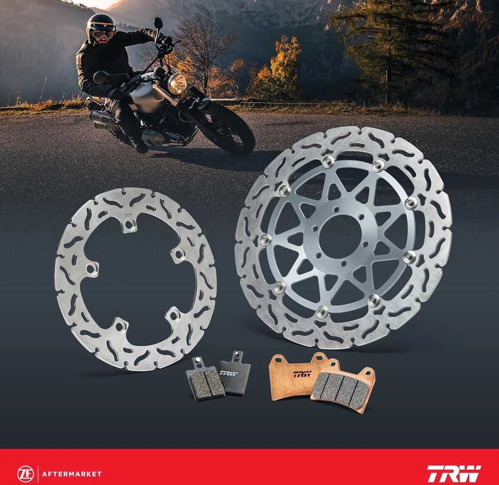 TRW MCB602SV motociklo priekinių stabdžių trinkelių rinkinys Aukštos kokybės OEM kokybė