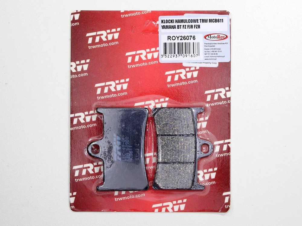 TRW MCB611 STABDŽIŲ KALADĖLĖS YAMAHA BT FZ FJR FZR