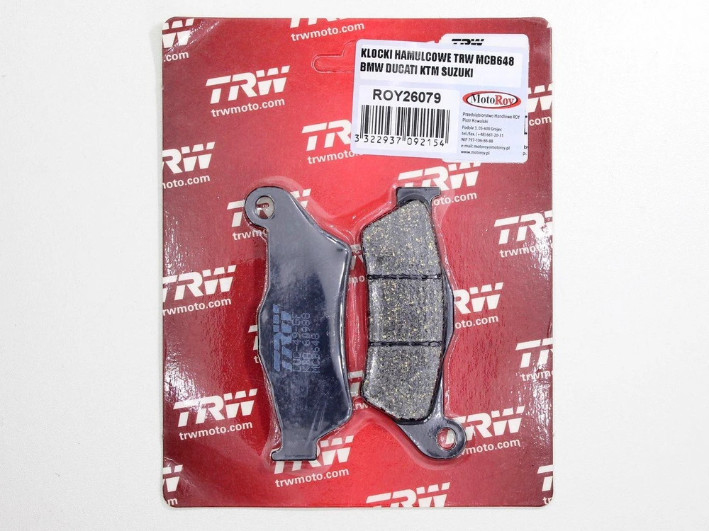 TRW MCB648 STABDŽIŲ KALADĖLĖS BMW DUCATI KTM SUZUKI