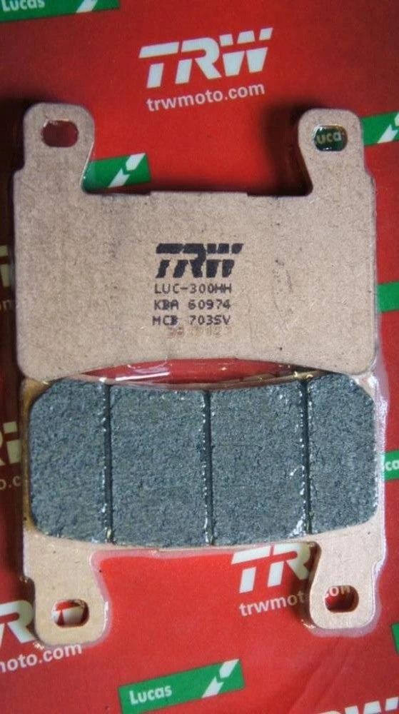TRW MCB703SV stabdžių kaladėlės HONDA CB CBR VTR