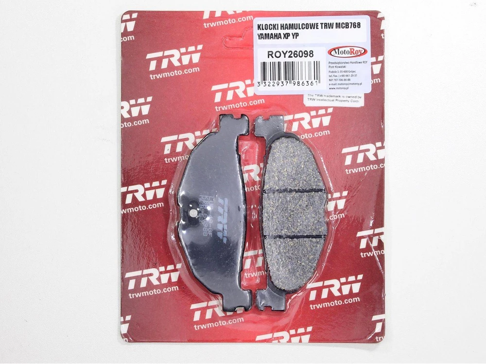 TRW MCB768 STABDŽIŲ KALADĖLĖS YAMAHA XP YP