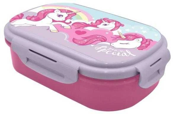 Unicorn Sumuštinių dėžutė + valgymo įrankiai, Virnaragis