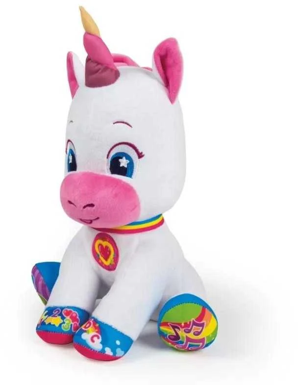 Unicorn Vienaragis Silverbelle interaktyvus pliušinis žaislas Clementoni