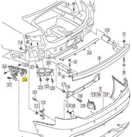 Vadovo Skyrius VAG Audi A6 Avant 2005 2011 Originalus 4F9807453