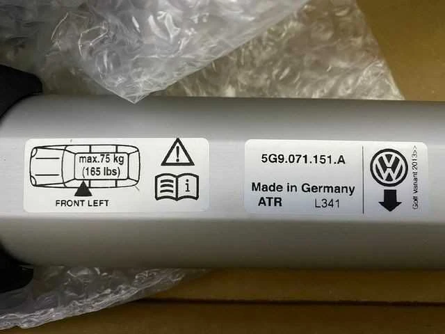 Vag 1 Komplektas Atraminių Bėgių Vw Golf Variant Sportwagen Originalus 5G9071151A