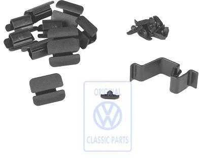 Vag 1 Setas Tvirtinimo Detaliu Volkswagen Golf Polo Lupo 1H 6E 6N 1992-2006 Originalus 1H0898615