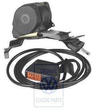 VAG 2 Taškų Sėdynės Juosta Su Rakteliu Golf Mk1 Caddy Mk1 171880691F