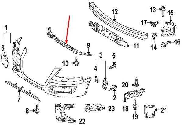 Vag A3 8P 2008 2013 Priekinio Bamperio Apsauga Originalus 8P0807233A
