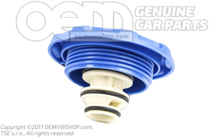 VAG A4 A5 A6 A7 A8 Q5 Q7 Q8 Coolant Header Tank Cap Lid Originalus 4M0121321Q