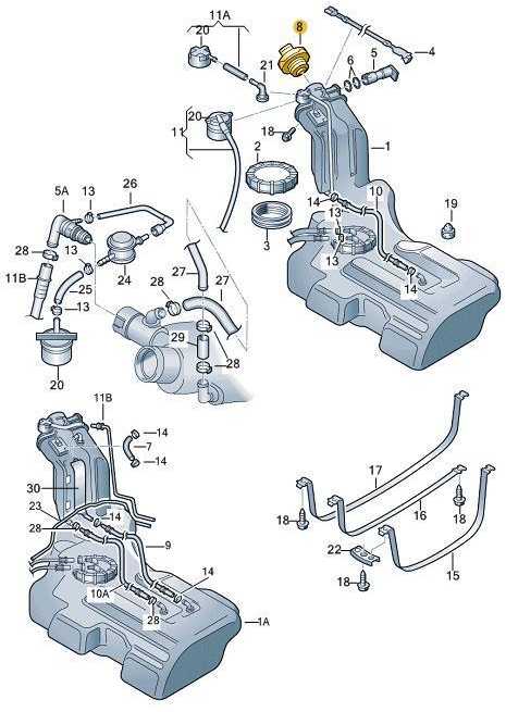 VAG A4 A6 B6 B7 Galerija Originalus 3D0201550AF