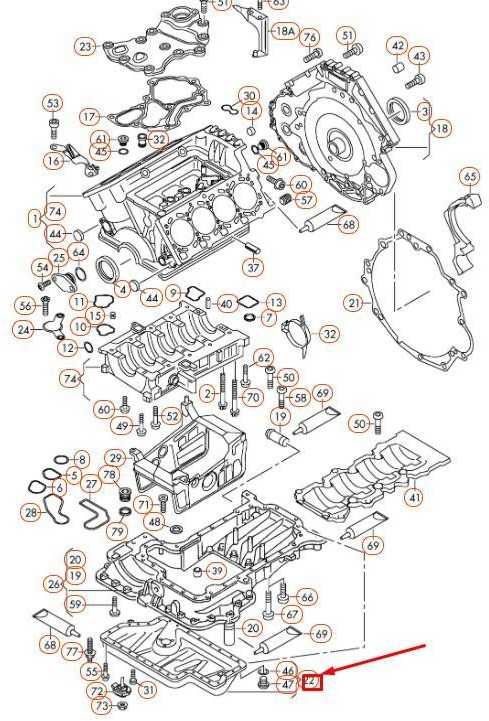 VAG A5 8T Apsvarstas Aliejaus Skalos Apatinė Dalis Originalus 079103602BG
