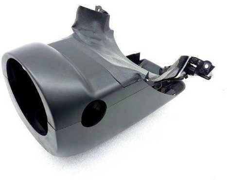 VAG A6 Avant A7 Sportback Soul Juodas Upper Part Steering Wheel Housing Originalus 4G09535156PS
