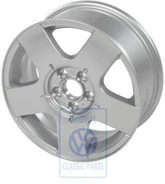 Vag Aliuminio Ratai Chromo Dažas Bora Golf Mk4 1J0601025AA091