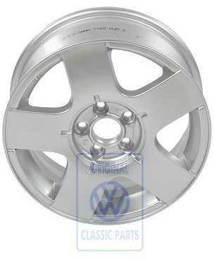 Vag Aliuminio Ratai Chromo Dažas Bora Golf Mk4 1J0601025AA091