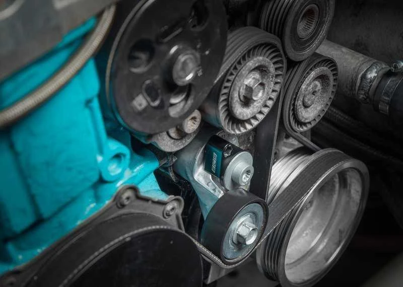 VAG VW variklio diržo įtempimo mechanizmo surinkimas originalus 07K903315T