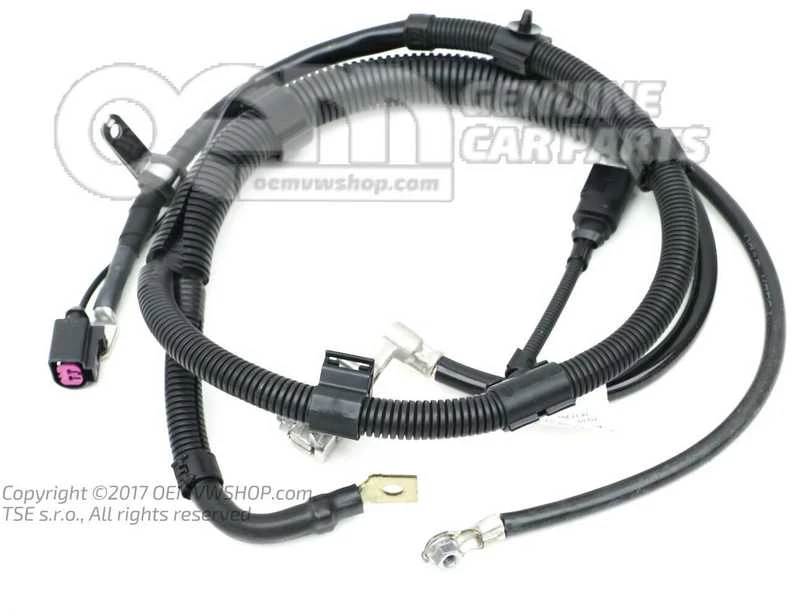Vag Alternatorio Elektros Laidas Volkswagen Polo 2003 2006 Originalus 6Q0971349CQ