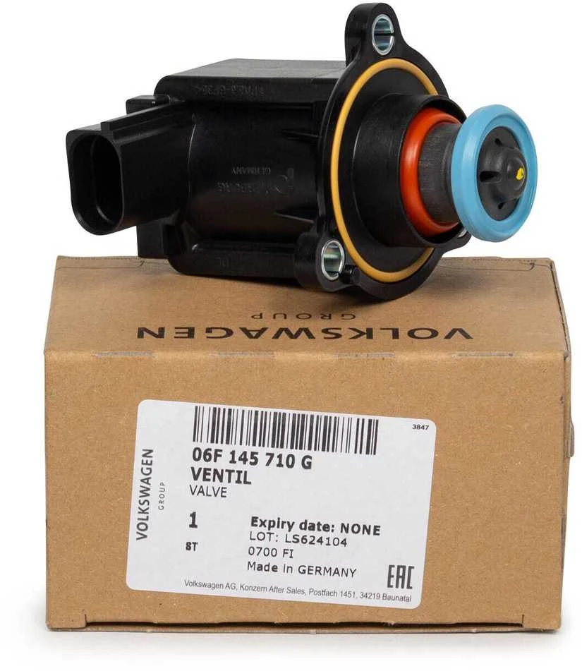 VAG Atjungimo Vožtuvas Volkswagen Jetta Golf Audi A3 A4 A6 Originalus 06F145710G