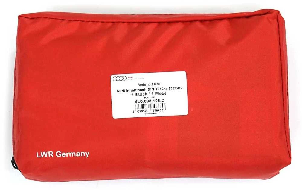 VAG Audi 4L0093108D Pirmosios pagalbos krepšys Pirmoji pagalba DIN13164-2022