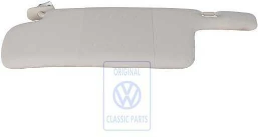 VAG Audi 80 90 Avant Quattro 1992-1996 Saulės Slėpiklis Be Veidrodis Ecru Originalus 893857551JP15