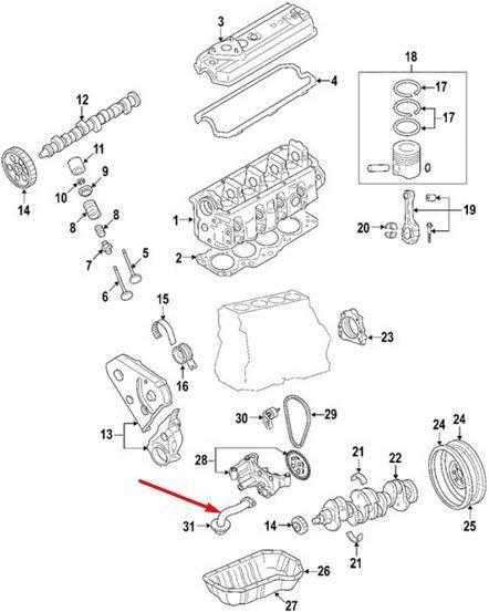 VAG AUDI A1 8X alyvos surinkimo vamzdelio linija originali 038115251B