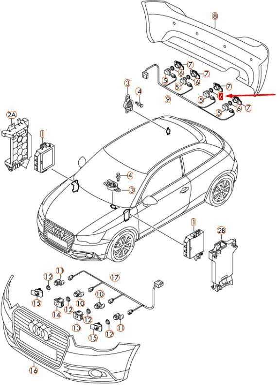 VAG AUDI A1 8X Galinis Bamperis Parkavimo Pagalbos Jutiklio Sandarinimo O-Ringas 1T0919133C704 NAUJAS ORIGINALUS