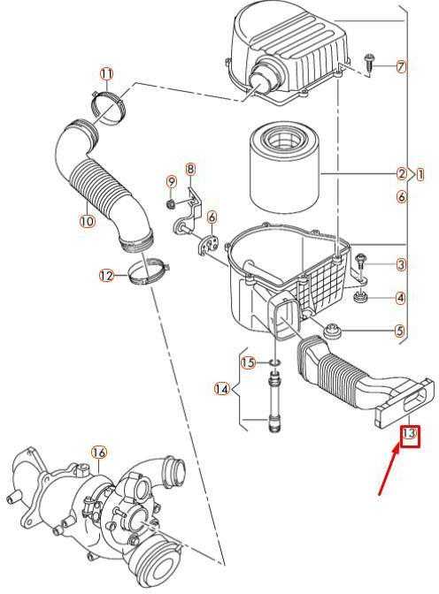 VAG AUDI A1 8X Įsiurbimo oro kanalas 6R0129618F NAUJAS ORIGINALUS