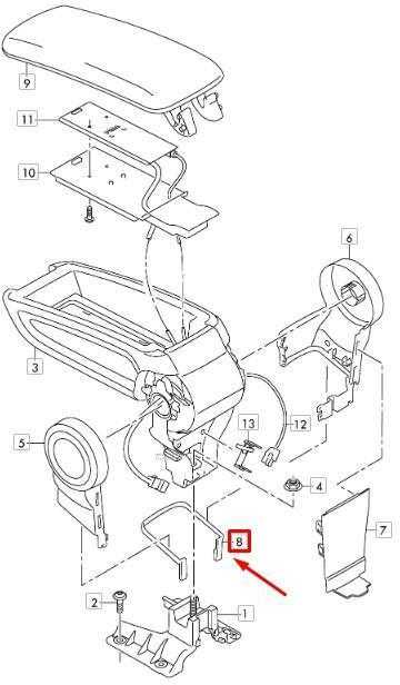 VAG AUDI A1 8X Porankės sandariklis originalus 8X0864819