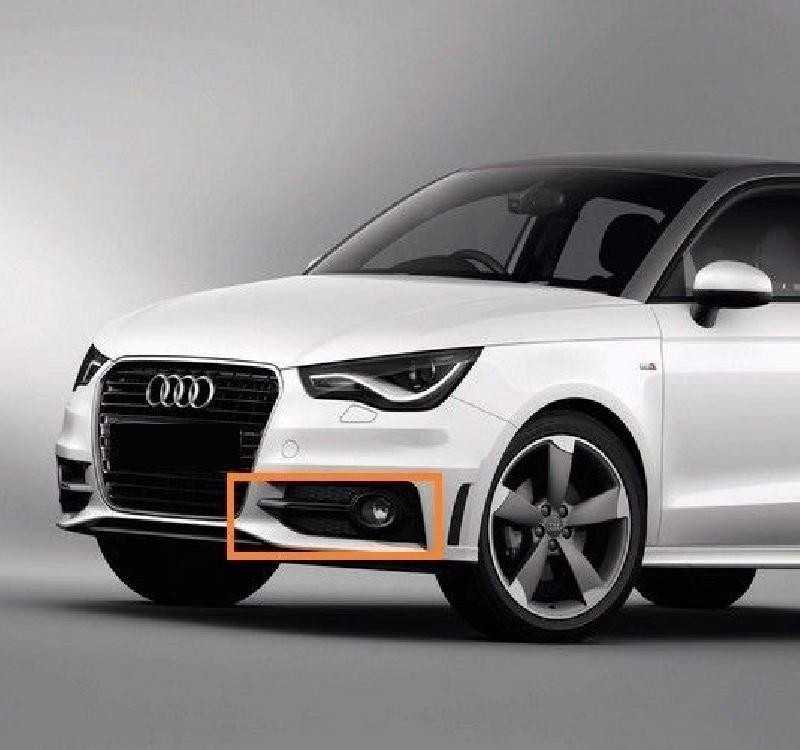 VAG Audi A1 8X S-Line bamperio rūko žibintų grotelių apvadas kairėje originali 8X0807681B