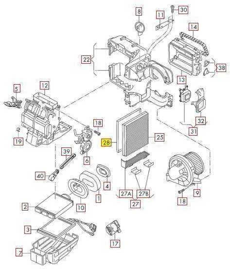 VAG Audi A1 A2 VW Polo Skoda Fabia salono filtro rėmelis originalus 6Q0819647