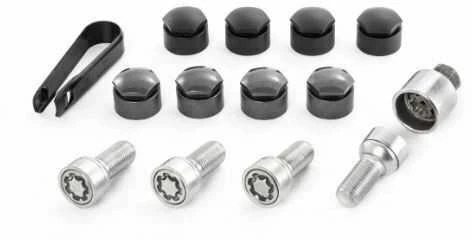 VAG "Audi A1 A3 A4 A5 A6 A7 Q2 TT" ratų varžtų rinkinys M4 x1,5 x27 mm originalus 82A071455