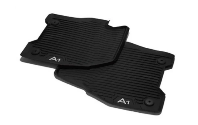 VAG AUDI A1 SINCE 2019 Priekiniai guminiai grindų kilimėliai RHD 82C061501041 Originalūs