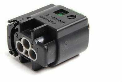 VAG AUDI A2 8Z Plokščias kontaktų korpusas su tarpine 3 pin 1J0972483A NAUJAS ORIGINALUS